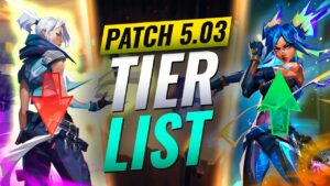 NEW UPDATE: BEST Agents Tier List! - Valorant Patch 5.03