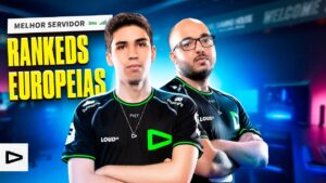 O SERVIDOR dos Sonhos! LOUD VALORANT nas rankeds Europeias
