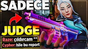 SADECE JUDGE İLE VALORANT OYNAMAK | Rasherino