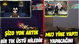 ŞİZO'NUN BİR TIK ÜSTÜ HİLEDİR!! MUJ YİNE YAPTI YAPACAĞINI | VALORANT EN İYİ ANLAR #747