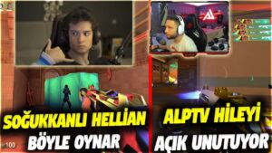 SOĞUKKANLI HELLİAN BÖYLE OYNAR!! ALPTV HİLEYİ AÇIK UNUTUYOR | VALORANT EN İYİ ANLAR #749