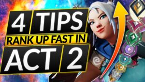 THE ONLY 4 TIPS You'll EVER NEED - NEW ACT 2 Tricks to RANK UP - Valorant Guide