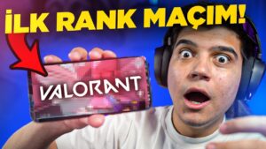 VALORANT MOBILE'DA İLK RANK MAÇIMI ATTIM(!) | Hyper Front