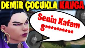 1 GÜNLÜĞÜNE DEMİR OLMAK! DEMİR ÇOCUKLA KAVGA ETTİM!! | VALORANT