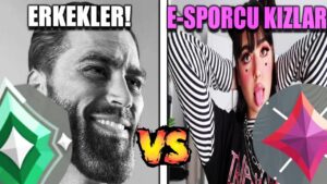 5 ESPORCU KIZ VS 5 YÜCELİK ERKEK! SİZCE KİM KAZANIR!