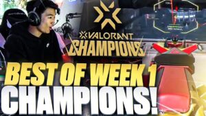 Best Of VCT Champions Week 1! (Watch Party Highlights)