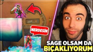 DEMİR GİBİ DUVARLAR AÇIP MİLLETİ BIÇAKLAYAN SAGE Mİİ??? AGRESİF SAGE OYNANIŞ RASHERİNO Valorant