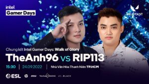 INTEL GAMER DAYS: WALK OF GLORY - CHUNG KẾT: THEANH96 vs RIP113