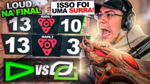 LOUD passa para a GRANDE FINAL do MUNDIAL de VALORANT AMASSANDO a OPTIC GAMING!