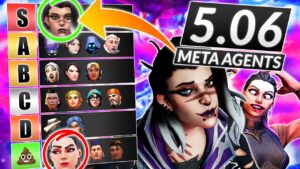 NEW AGENTS TIER LIST for Patch 5.06 - NEW FADE/CHAMBER META SUCKS - Valorant Guide
