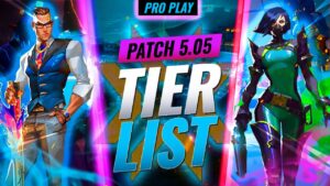 NEW UPDATE: BEST Agents Tier List From PRO PLAY! - Valorant Patch 5.05