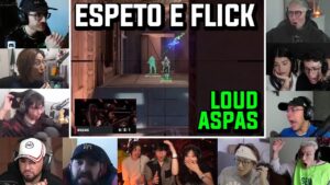 REAÇÕES DO MUNDO AO ESPETO E FLICK DO ASPAS NO METAL