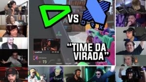 STREAMERS REAGINDO A "LOUD DA VIRADA" CONTRA DRX NO CHAMPIONS
