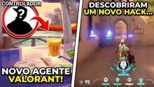 TEASER DO NOVO AGENTE DO VALORANT FOI REVELADO! CHEATER USANDO HACK BIZARRO - VALORANT CLIPS