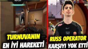 TURNUVANIN EN İYİ HAREKETİ!! RUSSZ OPERATOR KARŞISINDA DURAMADILAR | VALORANT EN İYİ ANLAR #767