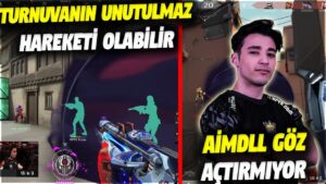 TURNUVANIN UNUTULMAZ HAREKETİ OLABİLİR!! AİMDLL GÖZ AÇTIRMIYOR | VALORANT EN İYİ ANLAR #769