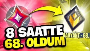Valorant 8 Saatte "Kaybetmeden" 68.Sıra Radianta Kastım !!