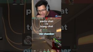 party chat vs team chat in valorant