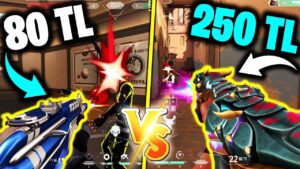80 TL VANDAL vs 250 TL VANDAL!! | VALORANT