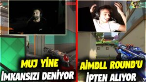 AİMDLL ROUNDU İPTEN ALIYOR!! MUJ YİNE İMKANSIZI DENİYOR | VALORANT EN İYİ ANLAR #778