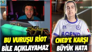 BU VURUŞU RİOT BİLE AÇIKLAYAMAZ!! CNED'E KARŞI KOŞULMAZ | VALORANT EN İYİ ANLAR #777
