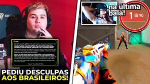 KEZNIT PEDIU DESCULPAS AOS BRASILEIROS! COREANO SE IMPRESSIONOU COM JOGADA - VALORANT CLIPS