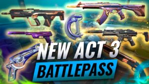 NEW ACT 3 BATTLE PASS IS AWESOME! - Valorant Skins Preview