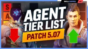 NEW Agent Tier List Patch 5.07 - MASSIVE CHANGES! - Valorant Meta Guide