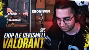 NUSRET CEZALI VALORANT! | TEAM EBONİVON vs TEAM ERAY