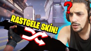RASTGELE skinler seçip DERECELİ girdim #2 | Valorant
