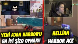 ŞİZO YENİ AJAN HARBOR'U ÇOKTAN BİTİRMİŞ!! HELLİAN HARBOR ACE | VALORANT EN İYİ ANLAR #789