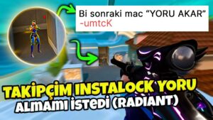 TAKİPÇİM "INSTALOCK YORU" ALMAMI İSTERSE !! VALORANT