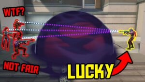 The LUCKIEST Moments in VALORANT...