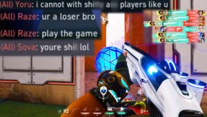 Tilting Valorant Players by playing like a low elo menace