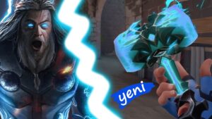 oha thor'un çekic'i mjölnir eklemişler lan :D (valorant yeni set)