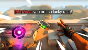 "raze you are so lucky"