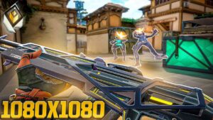 1080x1080 no valorant é realmente muito boa...