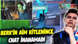 BERK RİP TEPE'NİN AİM KİTLENİNCE CHAT İNANAMADI!! | VALORANT EN İYİ ANLAR #810