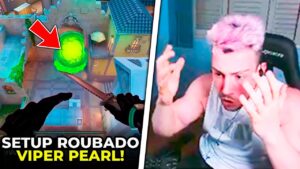 COMO FAZER O SETUP ROUBADO DE VIPER NA PEARL! TCK FICA INCONFORMADO COM JOGADA - VALORANT CLIPS