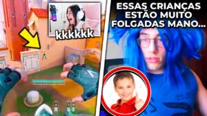 CRIANÇA FARPOU O TCK NA PARTIDA KKKKK e JETT FAZ PAULA NOBRE RIR MUITO! - VALORANT CLIPS