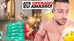Fiz uma CIRURGIA e DEPOIS JOGUEI VALORANT - Amassei mesmo assim!