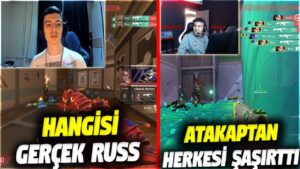 HANGİSİ GERÇEK RUSS!! ATAKAPTAN FAST ACE | VALORANT EN İYİ ANLAR #824