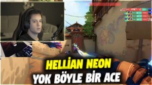 HELLİAN NEON YOK BÖYLE BİR ACE!! | VALORANT EN İYİ ANLAR #805