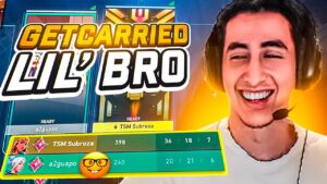 I CARRIED MY LIL BRO IN VALORANT ?! (ft. a2guapo) | TSM Subroza