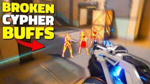 So the Cypher Buff will Ruin Valorant...