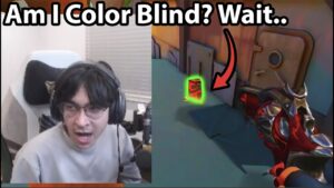 TenZ FORGETS he's Color Blind in Valorant...