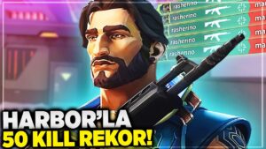 VALORANT İLK HARBOR OYUNUMDA 50 KİLL ALDIM 2 ACE ATTIM!! YENİ AJAN İYİ! Rasherino Valorant