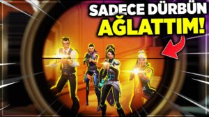 VALORANT SADECE DÜRBÜNLE OYNAMAK! Rasherino