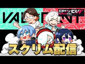 【VALORANT】CR CUP　スクリム配信！メンバーだるまさん 釈迦さん 一ノ瀬さん レイドさん