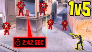 1v5 Comebacks that seemed impossible...